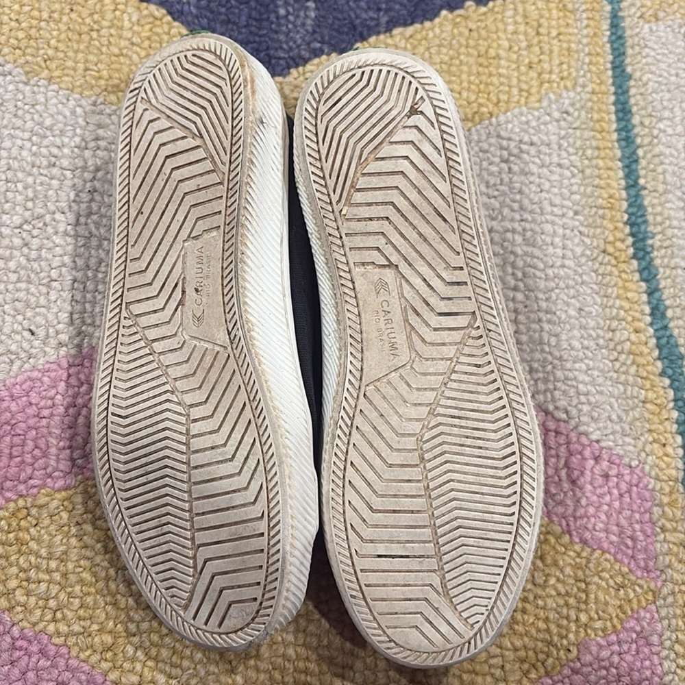 Cariuma Black Canvas Sneakers - Picture 8 of 8